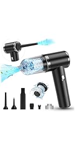 Amazon | ハンディクリーナー ハンディ掃除機 【15000PA強力吸引力・6